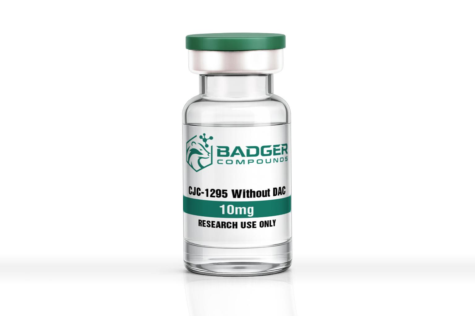 CJC-1295 No DAC peptide lyophilized powder research vial