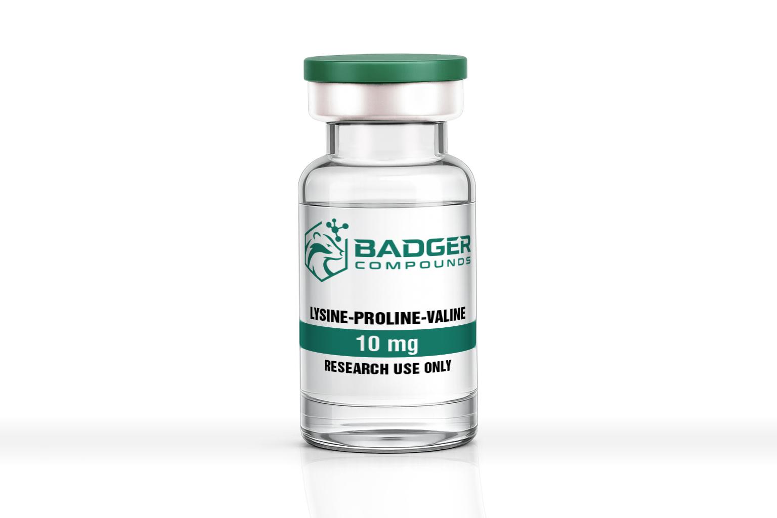 KPV peptide lyophilized powder research vial