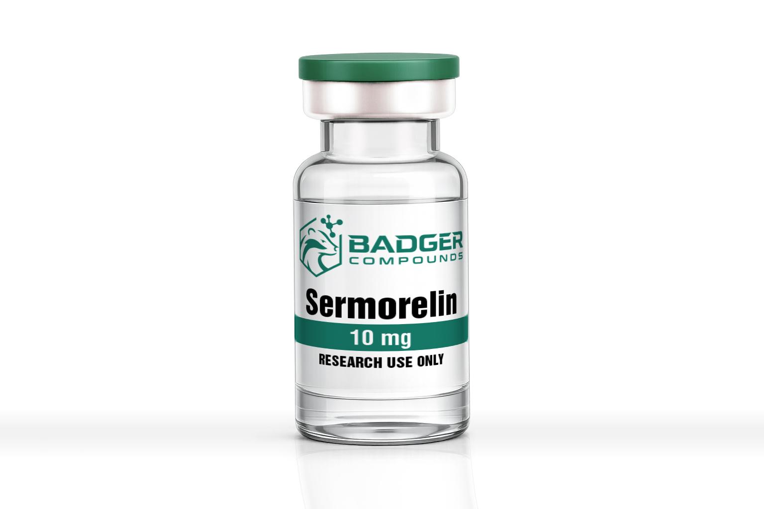 Badger Compounds Sermorelin 10 mg vial