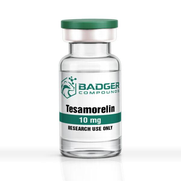 tesamorelin peptide lyophilized powder vial