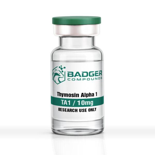 Thymosin Alpha-1 peptide lyophilized powder research vial