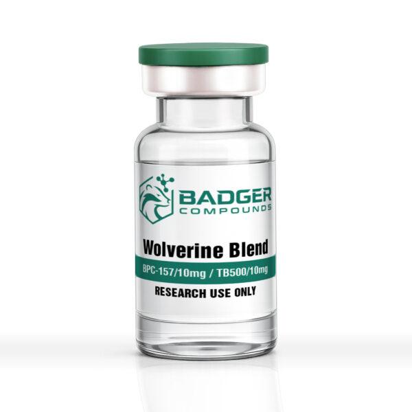 TB-500 / BPC-157 Wolverine blend lyophilized powder vial