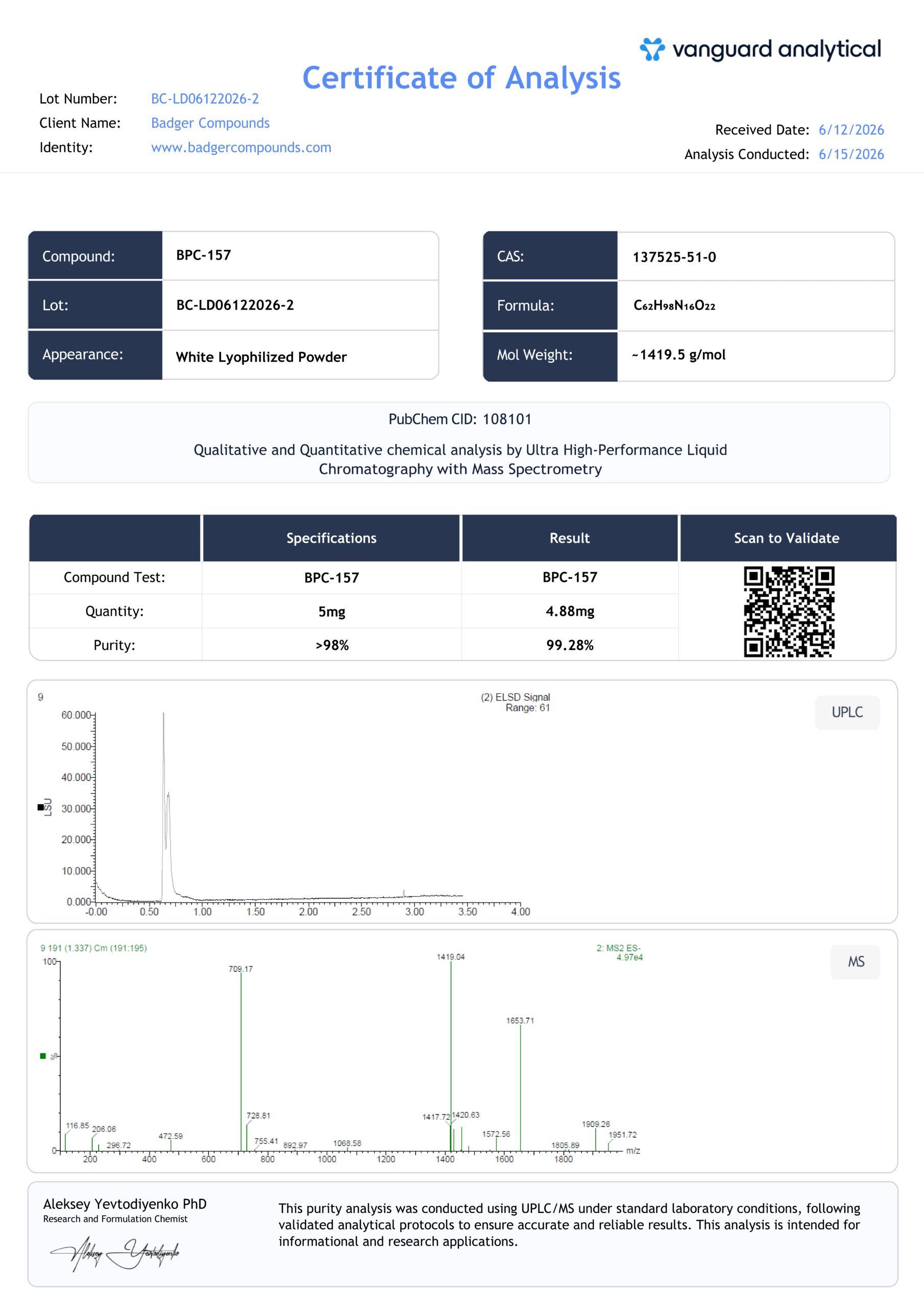 bpc-157 tb-500 certificate of analysis / Blend 5-AMINO 1 MQ - Size:5MG Vitamin B12 injection