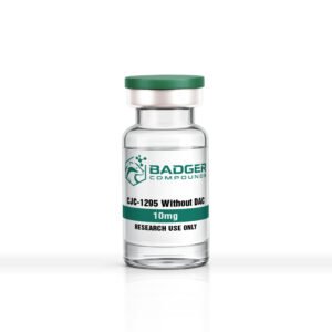 10 mg vial CJC-1295 No DAC with Badger Compounds Logo