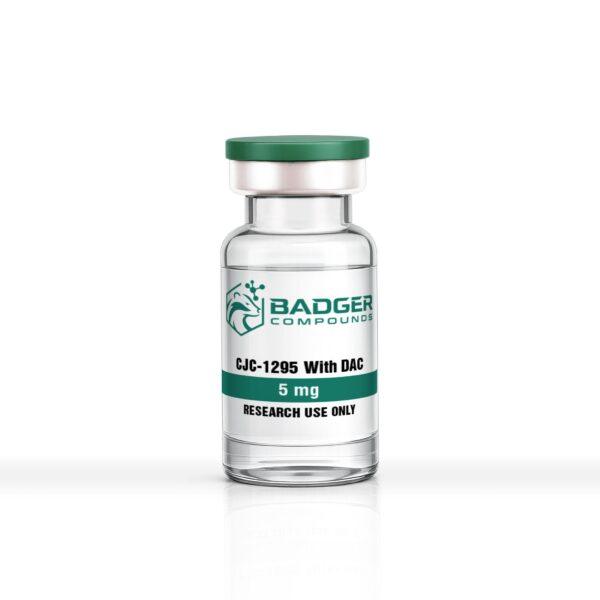 CJC-1295 DAC peptide lyophilized powder research vial
