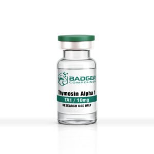 10 mg vial B12 with Badger Compounds Logo