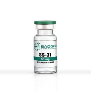 50mg vial SS-31 with Badger Compounds Logo