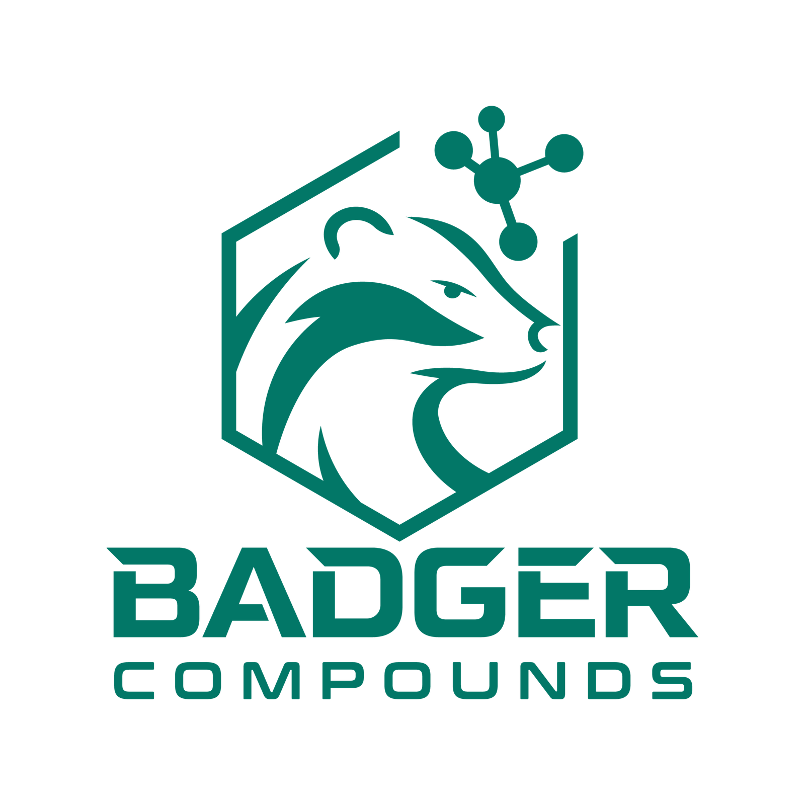 Badger Compounds Vertical Logo