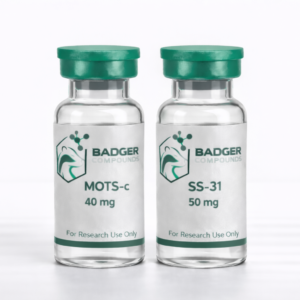 40 mg MOTS-c + 50 mg SS-31 Research Combination Badger Compounds
