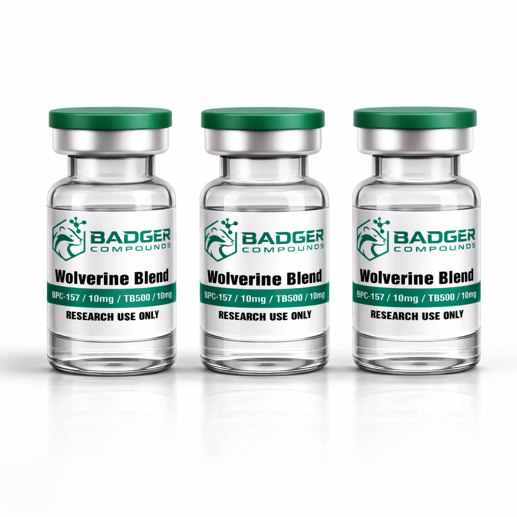 3-pack of 20mg vial of TB-500/BPC-157 "Wolverine Blend" BC vials