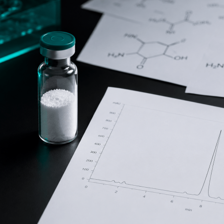 Peptide purity research HPLC chromatogram analysis — Badger Compounds